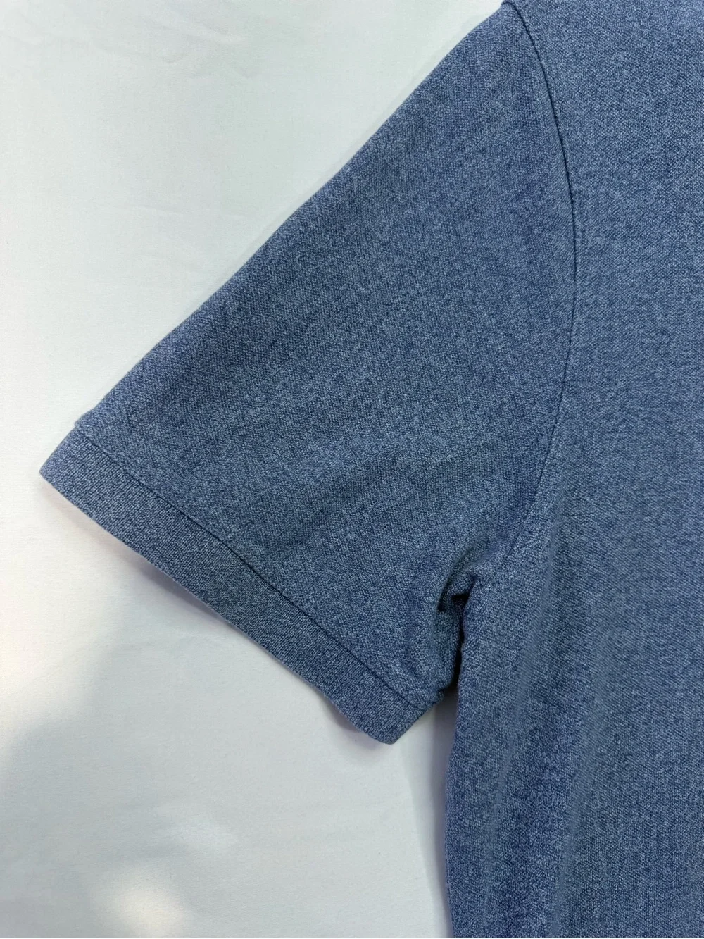 Banana Republic Men’s Blue Heather Polo Shirt